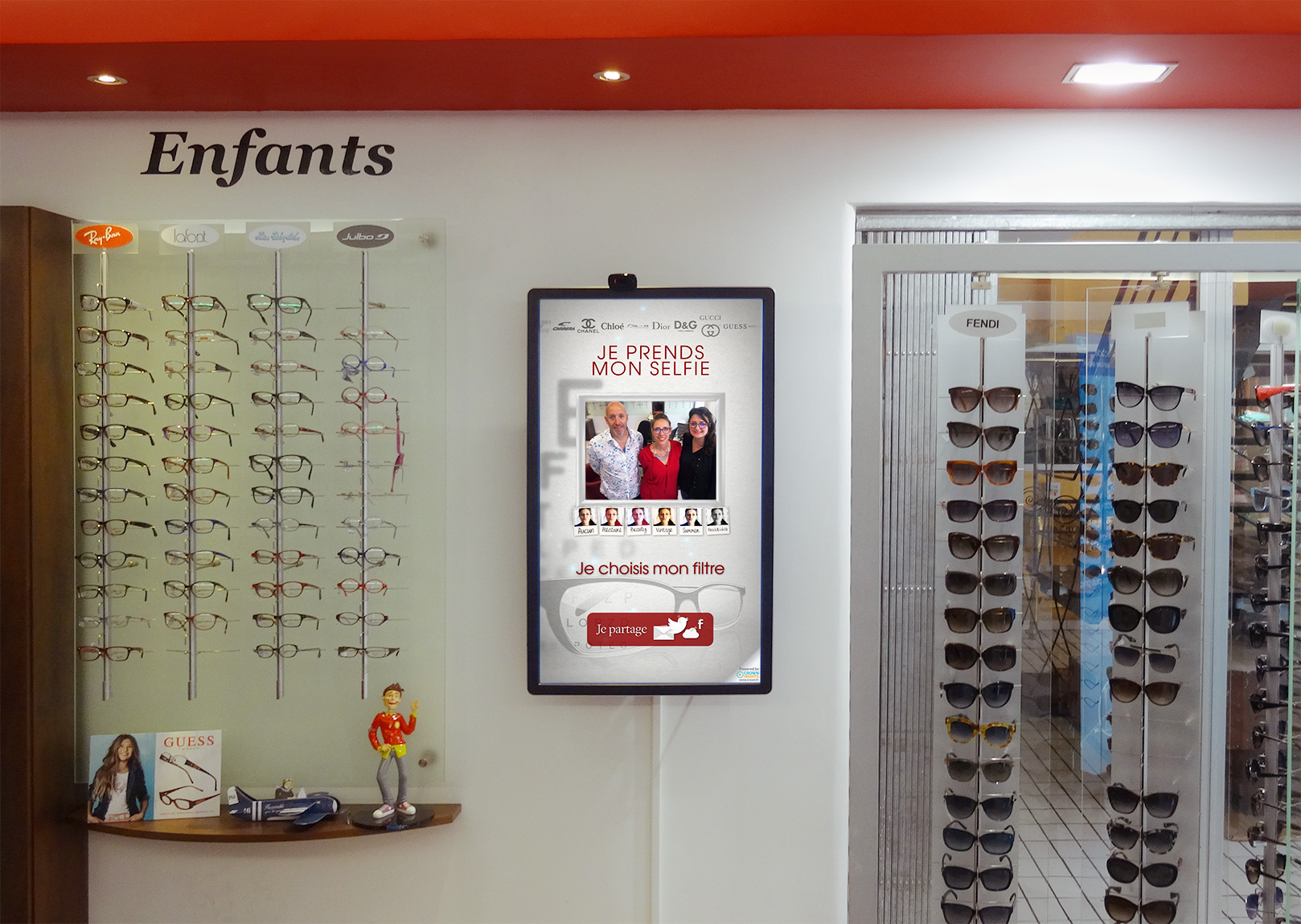 mySEILFIE optique blanc