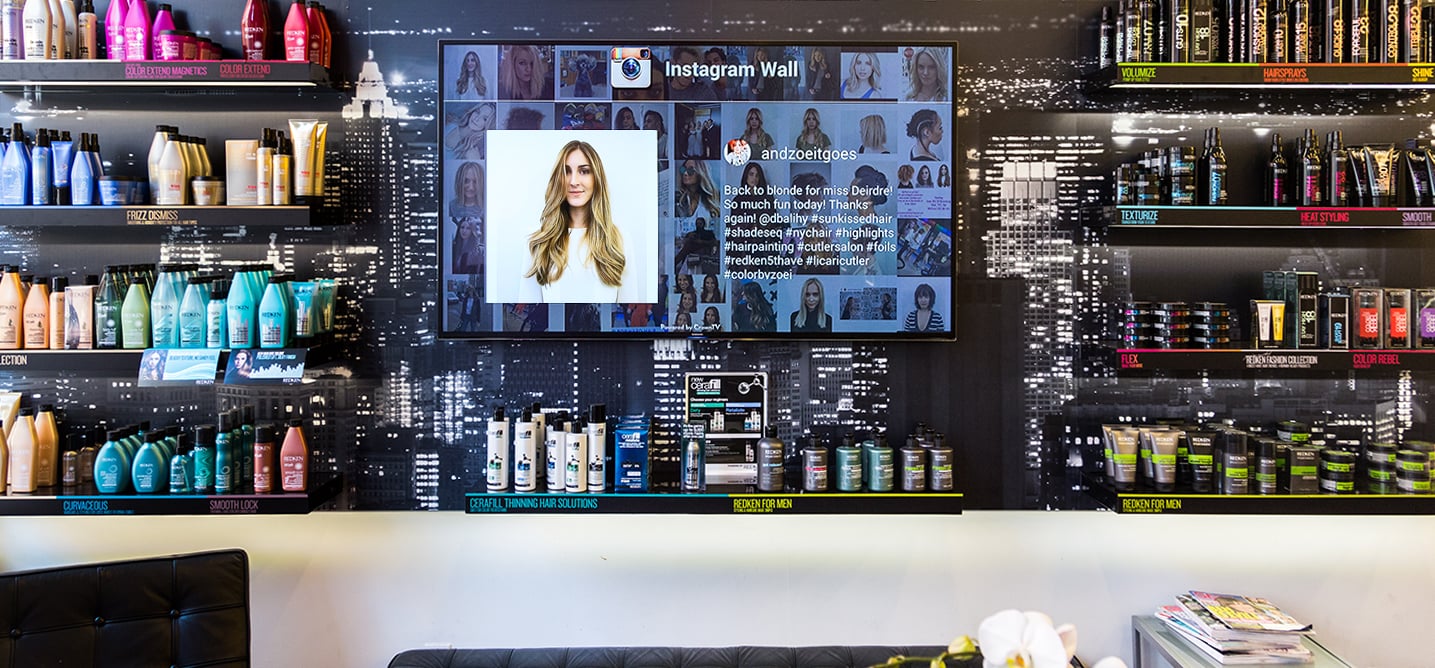 Instagram Wall affichage dynamique - digital media