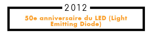 2012 50e anniversaire du LED