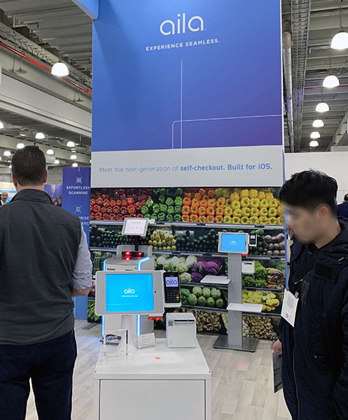 NRF 2020 : Le stand d'Aila Technologies