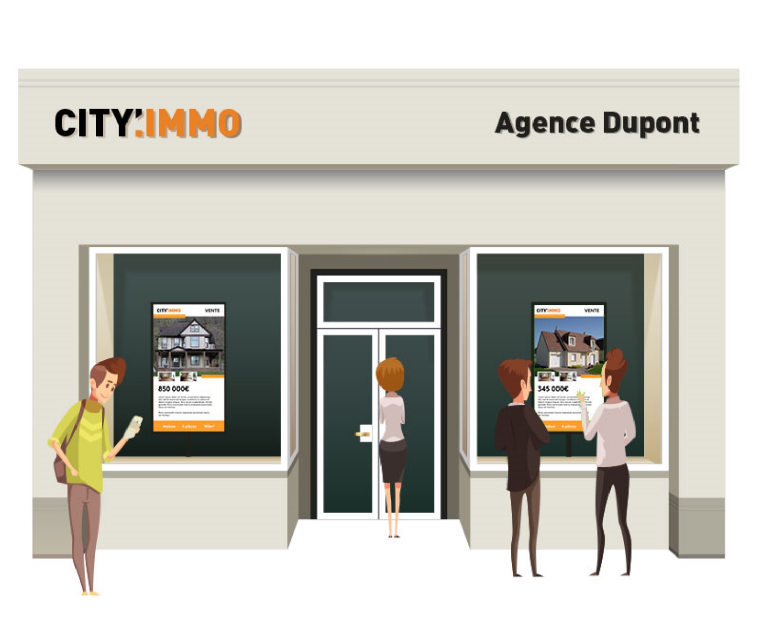 Pourquoi utiliser l'affichage dynamique en vitrine ?